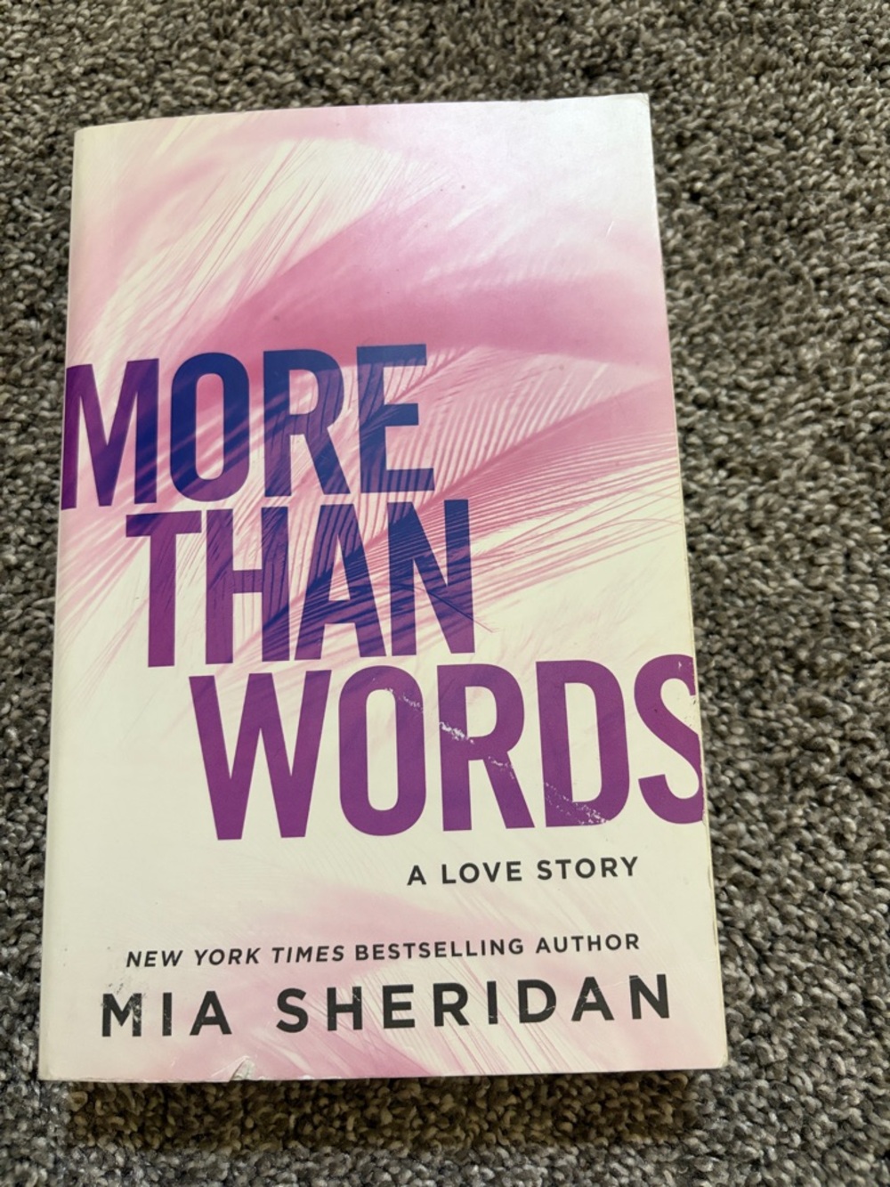 More Than Words by Mia Sheridan